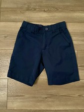 French Toast Boys 8 Navy Stretch Shorts-Performance Moisture Wicking Fabric