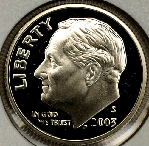 2003-S 10C Roosevelt Dime GDC Proof 90% Silver 20orr0513