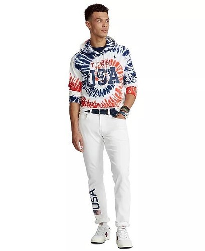NEW Polo Ralph Lauren Team USA Tie Dye 
