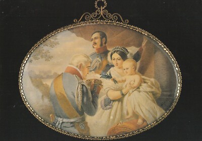 ***ORIGINAL POSTCARD***KÖNIGIN-QUEEN VICTORIA-PRINZ ALBERT-ARTHUR-ADEL-LONDON