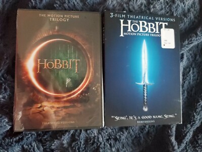The Hobbit Motion Picture Trilogy (DVD) W/ Slip Cover  - BRAND NEW SEALED