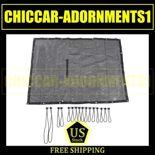 Jeep Wrangler JL 4-Door Roof Liner Insulation Cover Pad Set – Noise & Heat Reduction (4 Pieces)