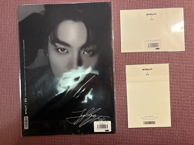 BTS D'FESTA DFESTA Postcard + Clear file Set ( Jungkook ) | eBay