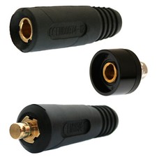 Kabelstecker Kabelbuchse Einbaubuchse MIG MAG Schwei&szlig;ger&auml;t Massekabel 10-25mm