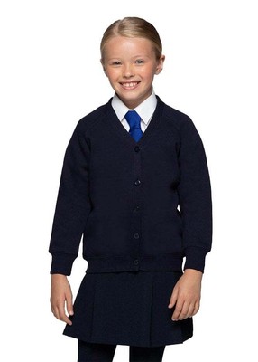 Blue Max Banner klassische Raglan Strickjacke 3SU