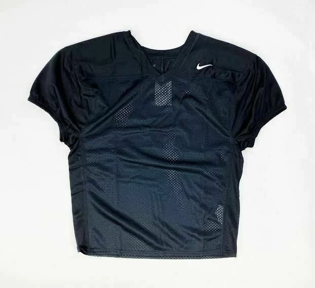 Nike Stock Recruit Practice Mesh Football Jersey Men s L Black