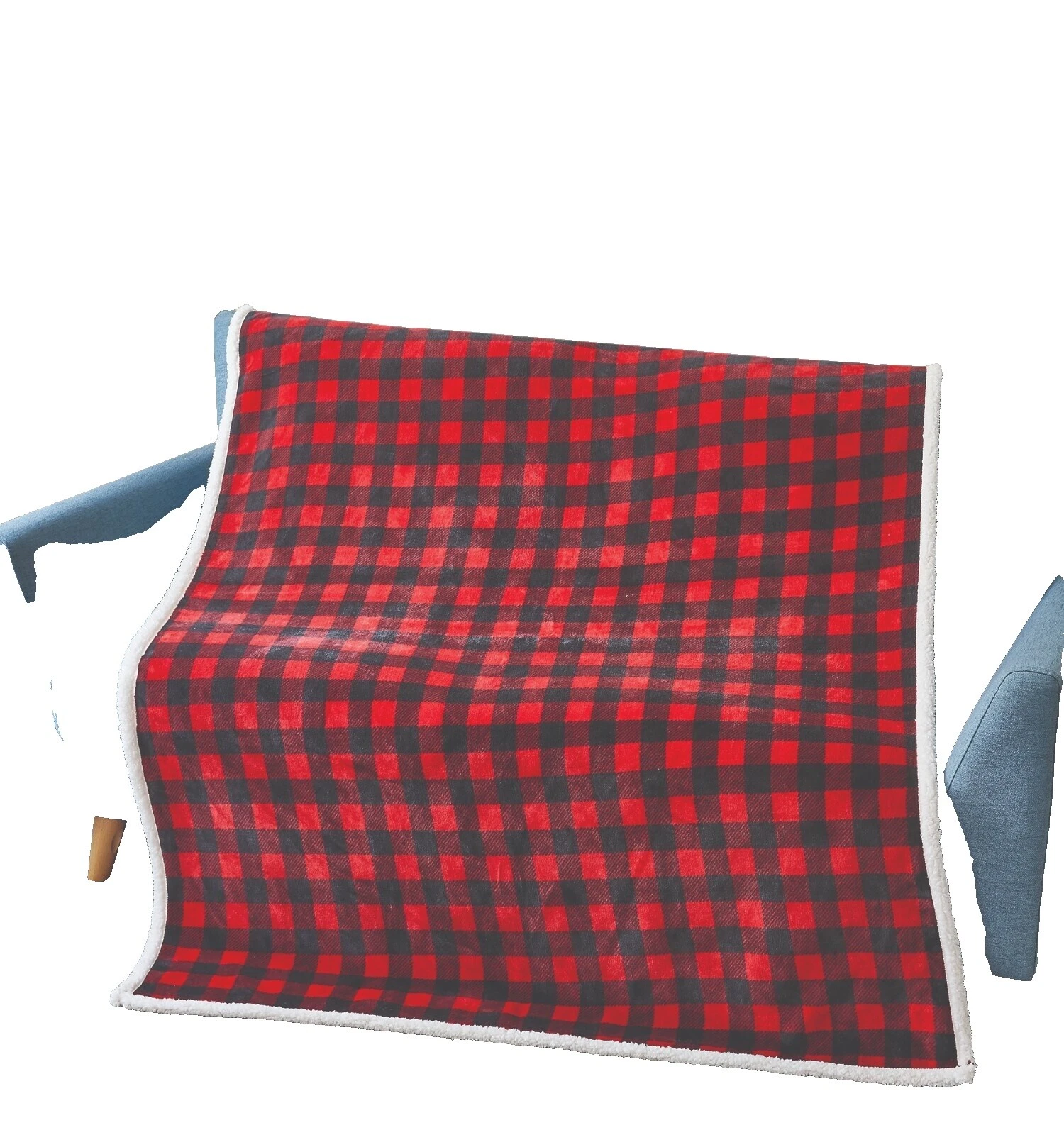 Polyester Plaid Blankets & Throws