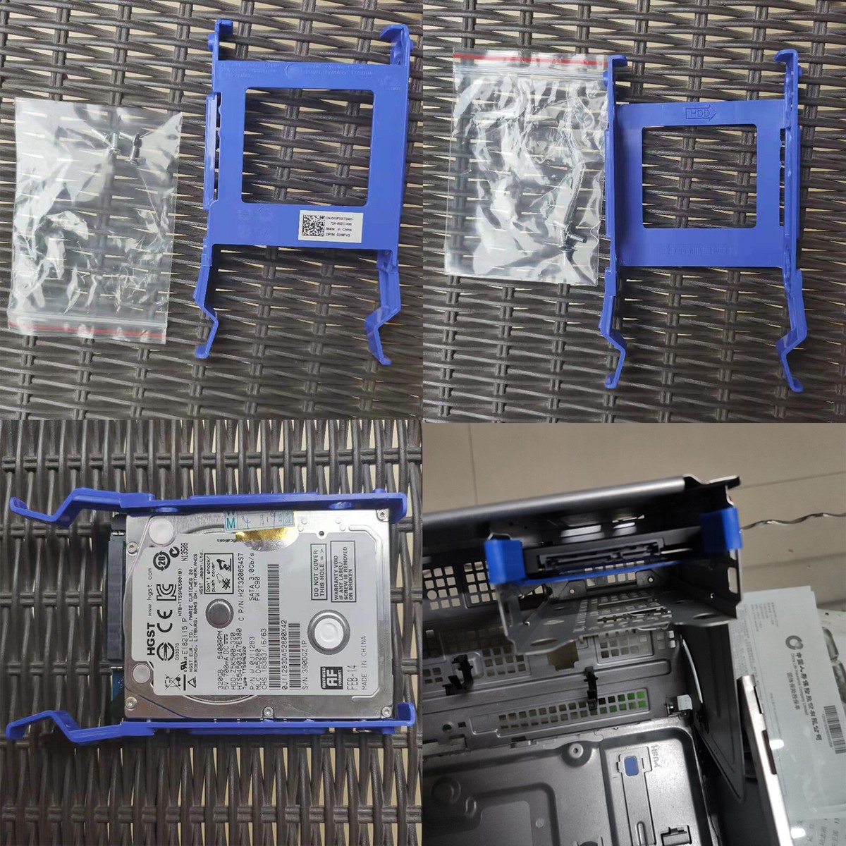 2.5in Hard Drive HDD Tray Caddy 0X9FV3 X9FV3 For 7050 7060 3050 3046 7040 | Fruugo UK