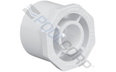 .75''SPGx.5''S SCH40 PVC REDUCER BUSHING (LASCO FITTINGS- 437-101BC) 3/4x1/2 inch