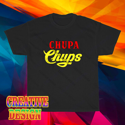 Chupa Chups Logo American T-Shirt Funny Size S to 5XL Hoodie & T-Shirt