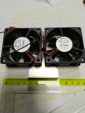Ventilateur X2  pour ( pc ou autre ) 24v -  dc - 60x60x25mm         (DepE13h5)