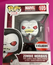 VAULTED Funko Pop #105 Zombie Morbius   EXCLUSIVE Box Not Perfect
