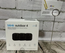 🔥New 2024 Blink Outdoor 4 (4th Gen) 3 Camera Wireless HD Home Security System🔥