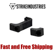 Strike Industries Aluminum Extended Mag Release for Gen4/5 Glock 17,19,22 Black