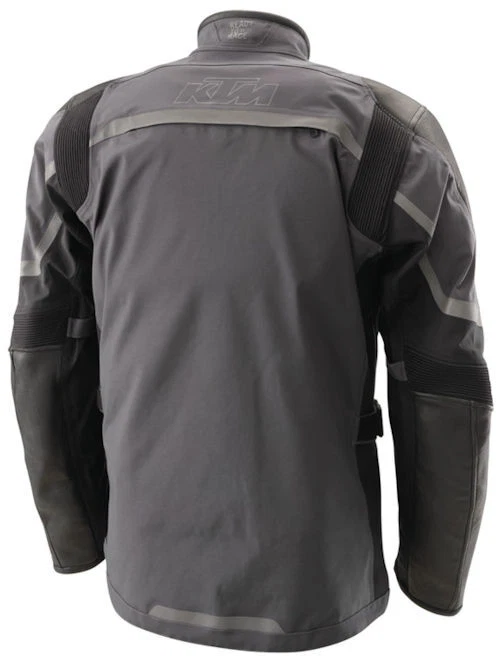 KTM Original HQ Adventure Jacket / Textiljacke, Grau-Schwarz, M 