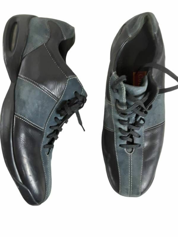 Cole Haan Mens Sneaker Shoes Blue Black C01982 Lace Up Low 