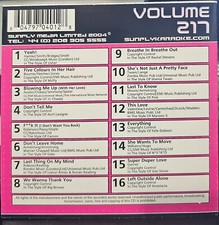 SF217   SUNFLY KARAOKE CDG VERY RARE, NOT SOLD IN THE USA LOT UK