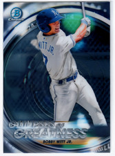2020 Bowman Chrome Draft Glimpses of Greatness #GOGBW Bobby Witt Jr.