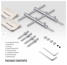 NEEWER HW-06 10-100mm Lens Removal Opening Repairing Tool Kit Screws  Wrench 
