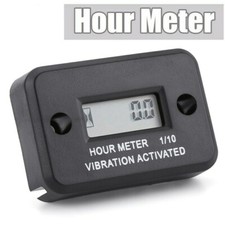 Compteur Sans Fil D'Heures Horaire Numérique Vibration Quad Moto ATV Tachymetre