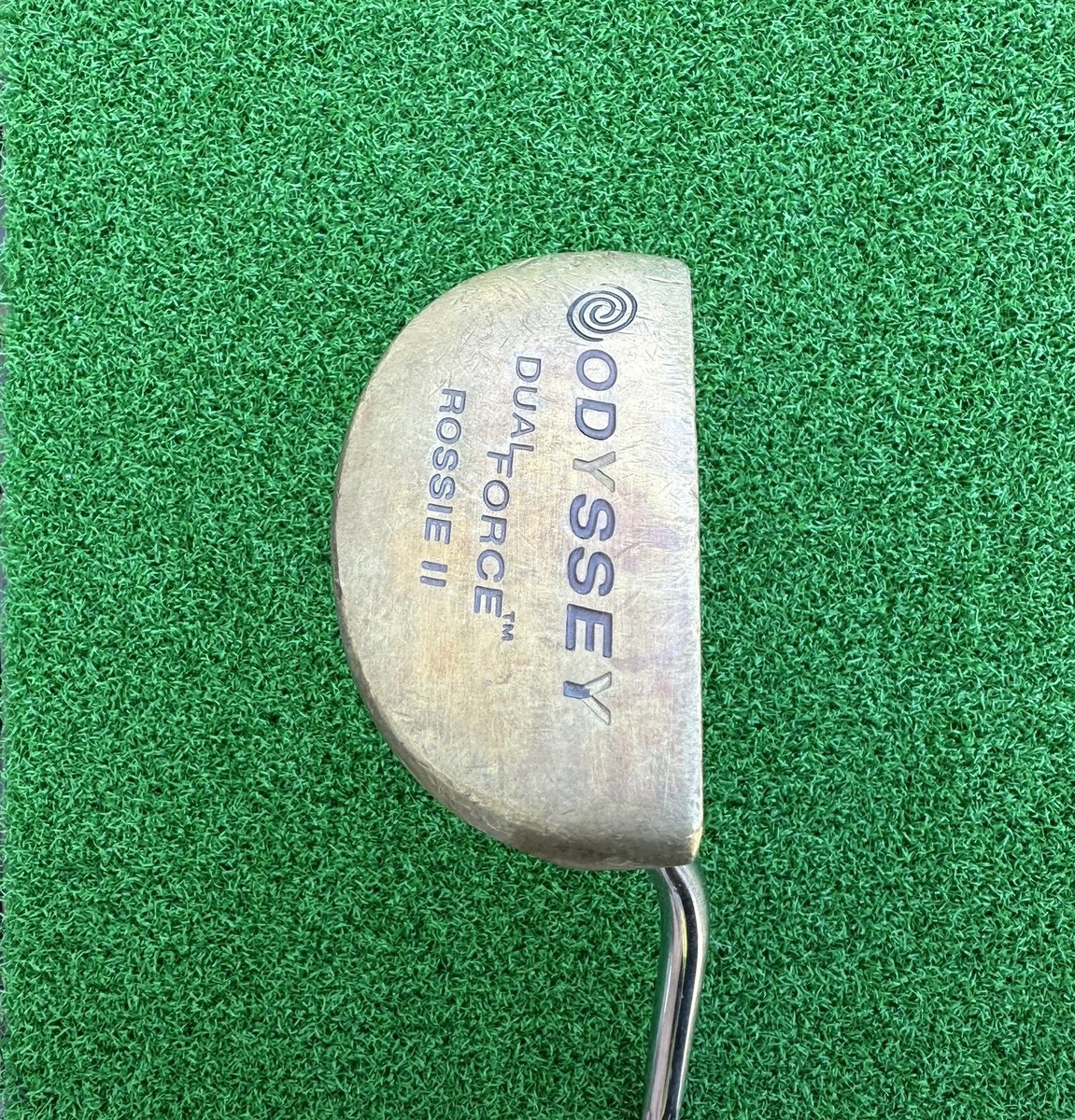 Odyssey Dual Force Rossie 2 Putter RH Steel Staff With Winn VSN