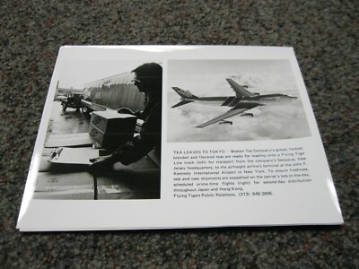 Flying Tigers 747 Tea leaves for Tokyo 8''x10'' photo