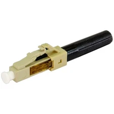 Fiber Optic OM1 Multimode 900um LC Fast Field Install Click-on Connector