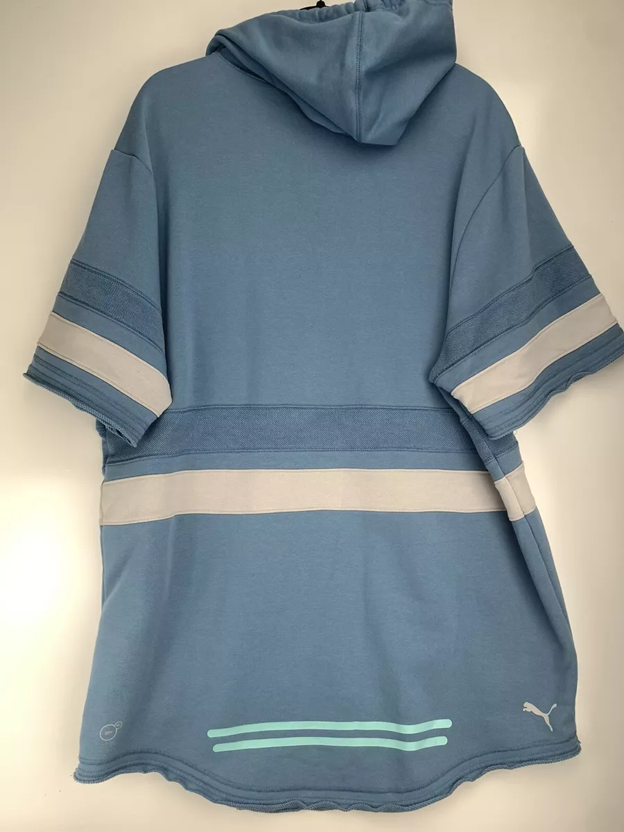 Puma short online sleeve hoodie