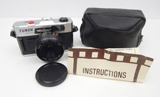 6E YUNON 35mm Camera w/ Case  Instructions Taiwan 1980's 