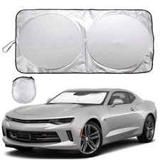 Foldable Car Front Rear Window Windshield Sun Shade Shield Cover Visor UV Block