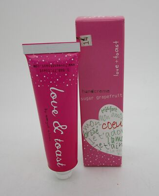 MARGOT ELENA Love & Toast SUGAR GRAPEFRUIT 1.25 oz Hand Creme