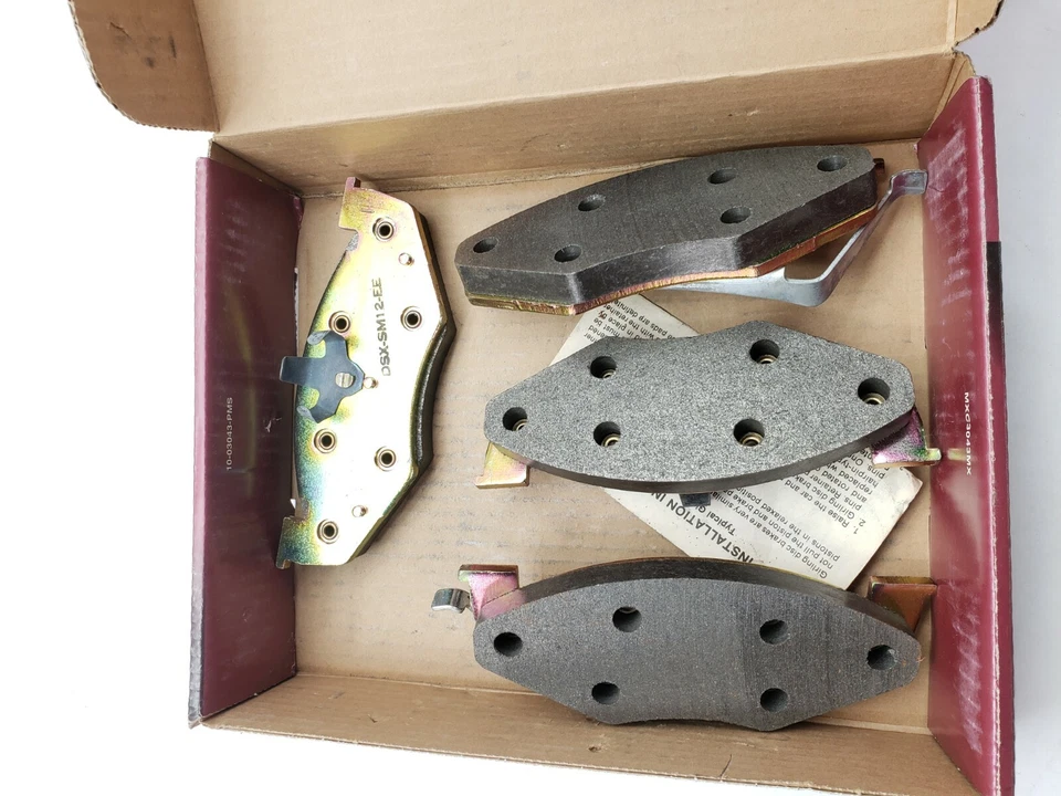 Комплект колодок дискового тормоза ThermoQuiet колодка дискового тормоза передняя Wagner MX367 - Изображение 4 из 4