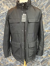 Dkny Coat Black Over Coat Jacket Size M (refr14)