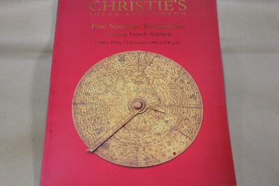 Christie's Fine Scientific Instruments The Gooch Artifacts