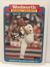 Bert Blyleven Woolworth Baseball Highlights Vintage Baseball Card
