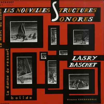 Lasry-Baschet / LES NOUVELLES STRUCTURES SONORES LASRY-BASCHET (7 INCH) / Cacop