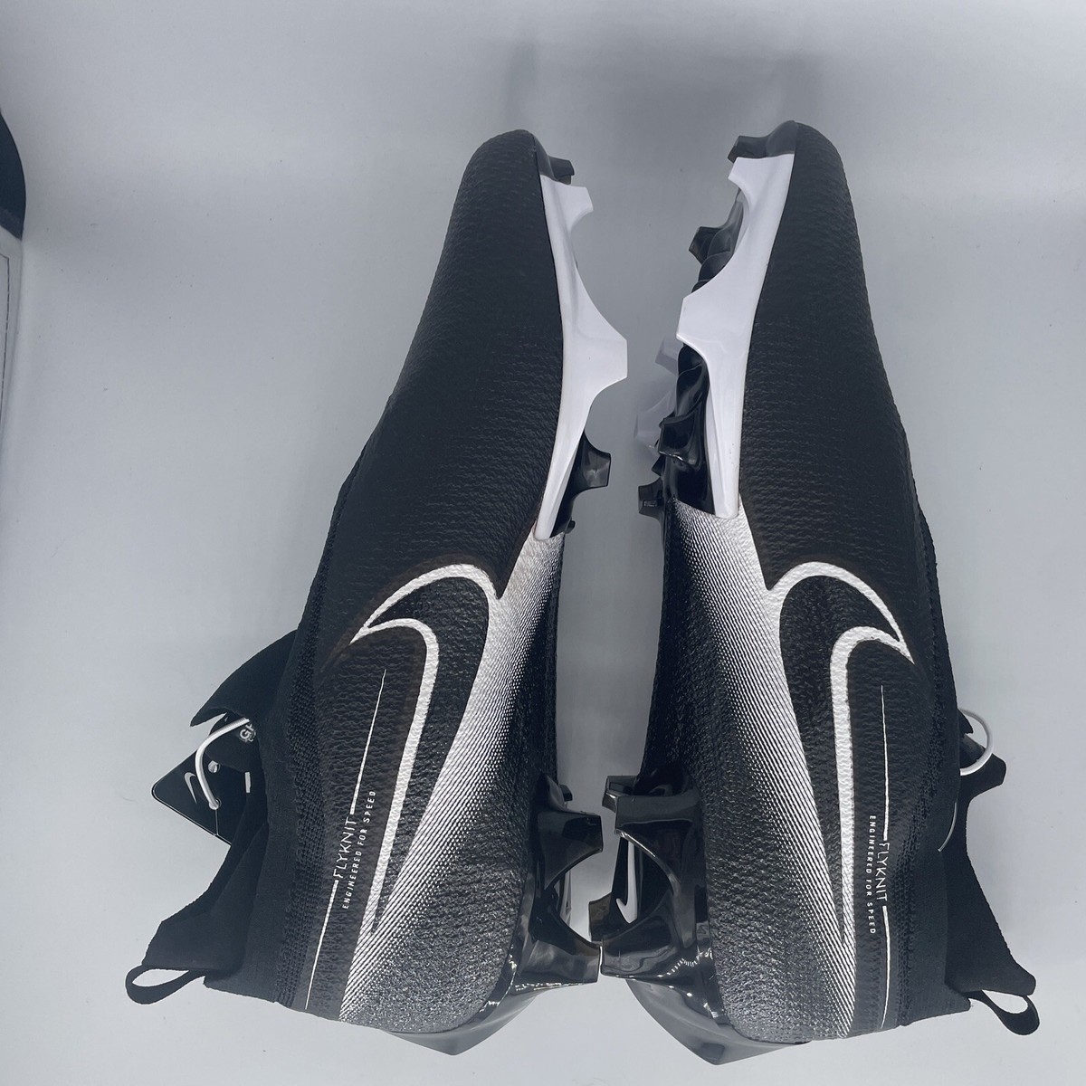 Nike Mens 14 WIDE Vapor Edge Elite 360 Flyknit Black 