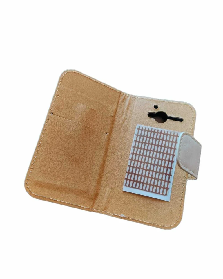 Custodia per Alcatel OT6010D one touch star side open cover grip interno bianco - Immagine 2 di 2