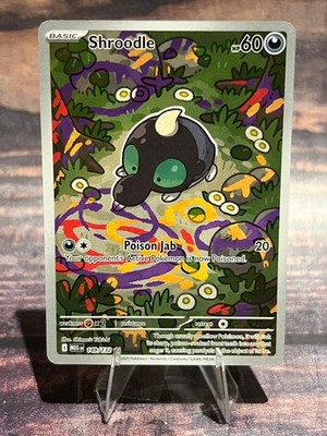 Shroodle 149/132 Illustration Rare ME01: Mega Evolution Pokemon TCG