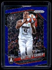 Brittney Griner Blue Velocity Prizm 2025 Panini Prizm WNBA #46 Dream