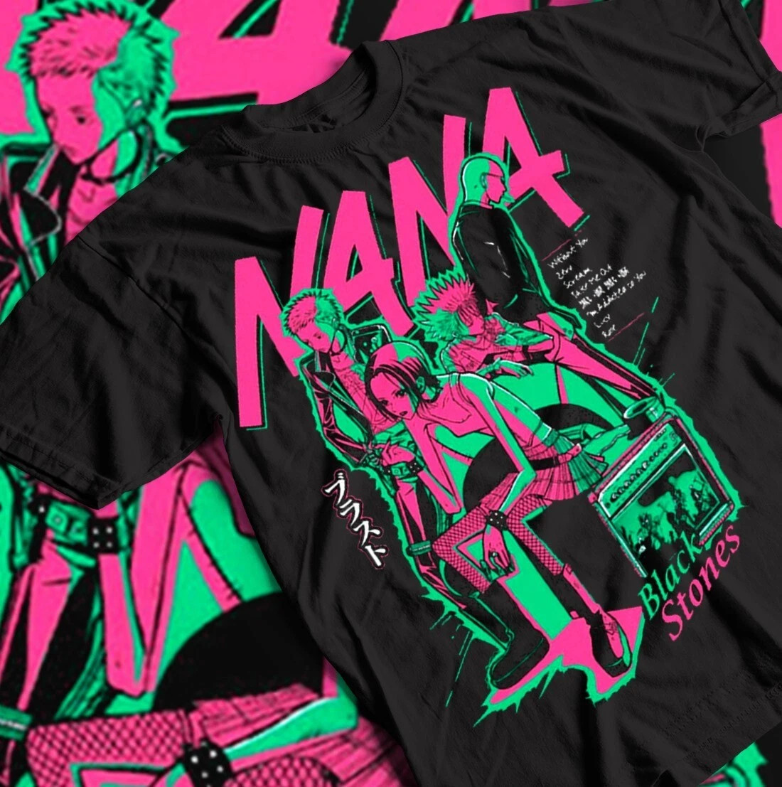 Nana Anime Tee, Nana Osaki Shirt, Manga Tshirt, Anime T-Shirt