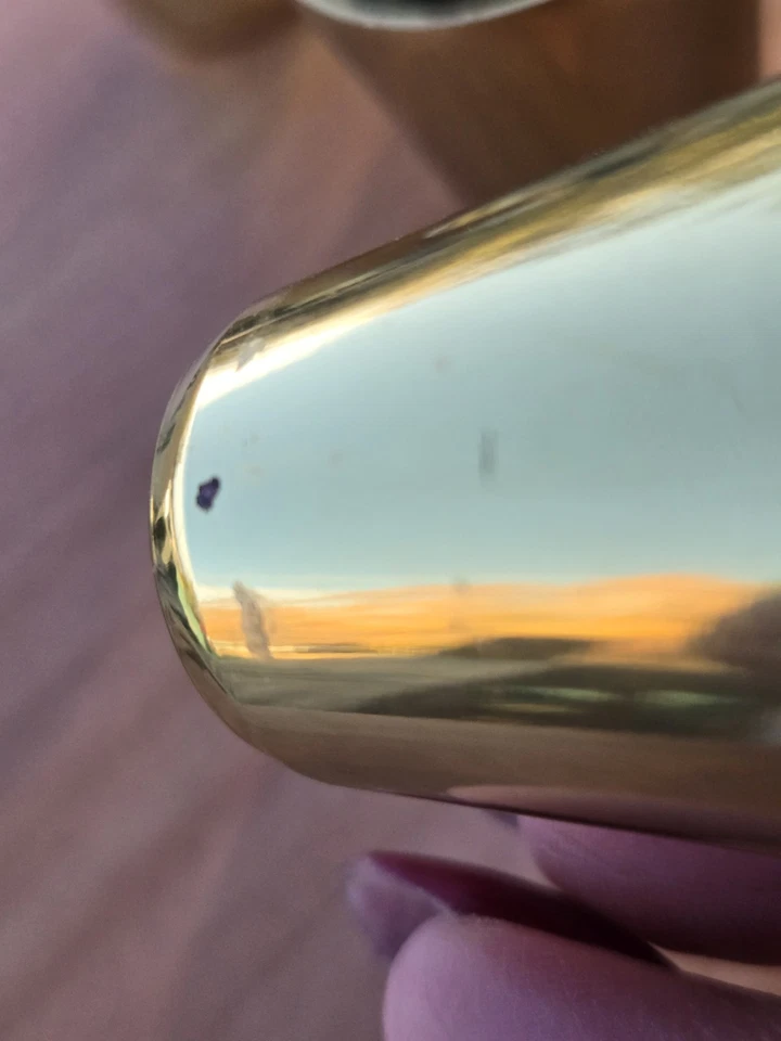 Solid Brass Candle Followers Burners 1 1/4 Inch Church - Image 4 of 4