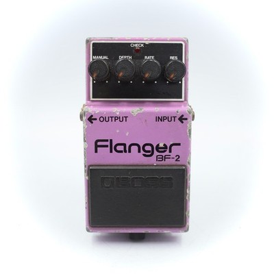 BOSS BF-2 Flanger 1982 Made In Japan Black Label ACA Vintage