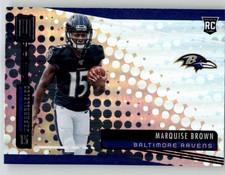 2019 Panini Unparalleled Marquise Brown RC #224 BAL