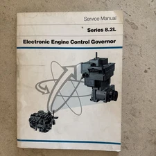 DETROIT DIESEL 8.2L ENGINE ELECTRONIC ENGINE CONTROL GOVERNOR SERVICE MANUAL