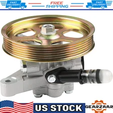 Power Steering Pump w/ Pulley For 2003-13 Honda Odyssey Acura MDX Pilot 3.7L V6