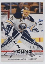2025 Upper Deck Series 1 UD Exclusives Achievement /100 Linus Ullmark #YGA-5 q2c
