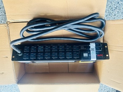 Open-Box APC AP7902B Switched Rack PDU 1U 120VAC 24A 50/60Hz 16-Outlet