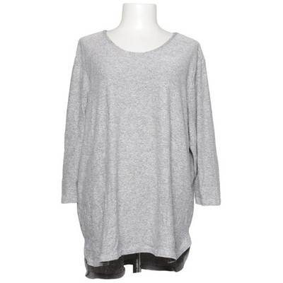 Laura T. Classic, Langarmshirt, Größe: XL, Grau, Einfarbig, Feinstrick #0gH