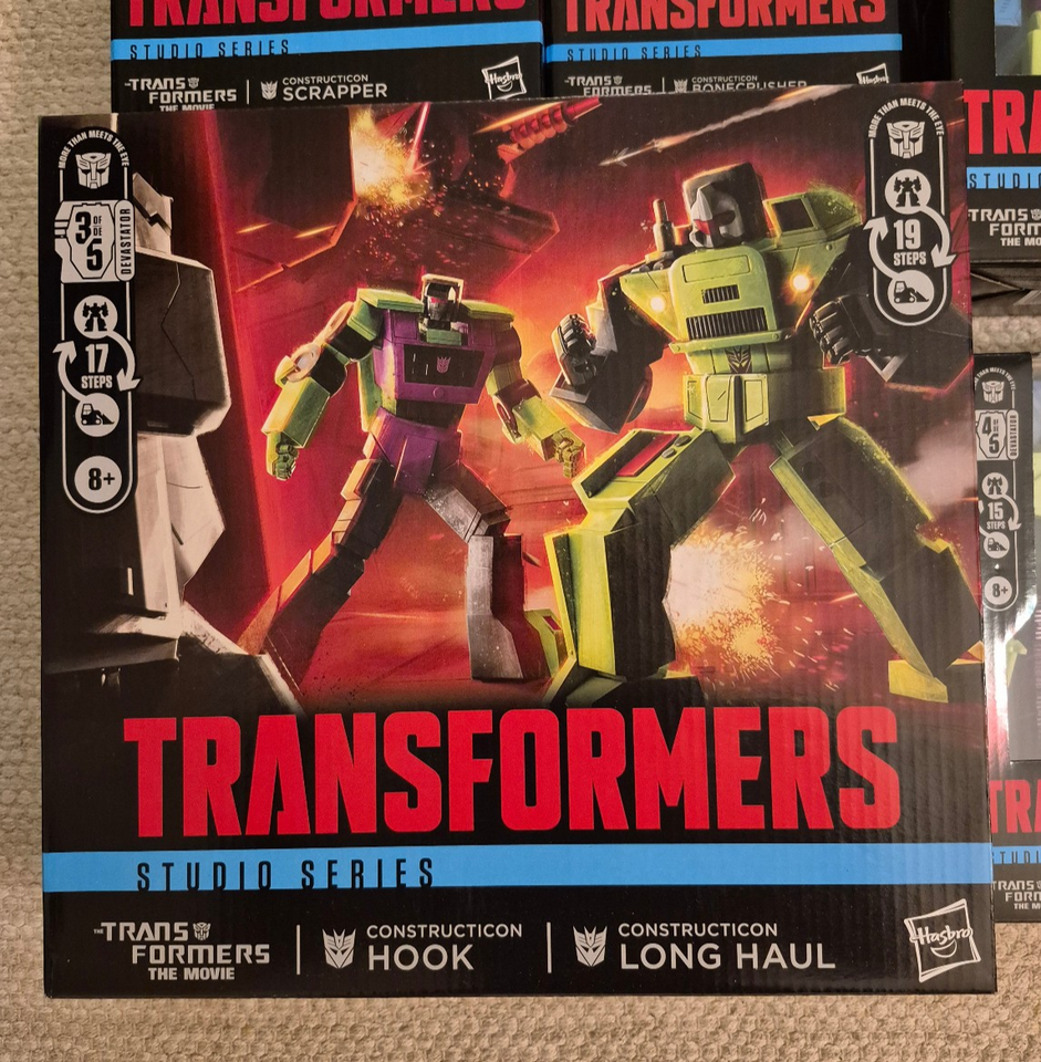 Hasbro Transformers Studio Series 86 Constructicons Devastator MISB ...